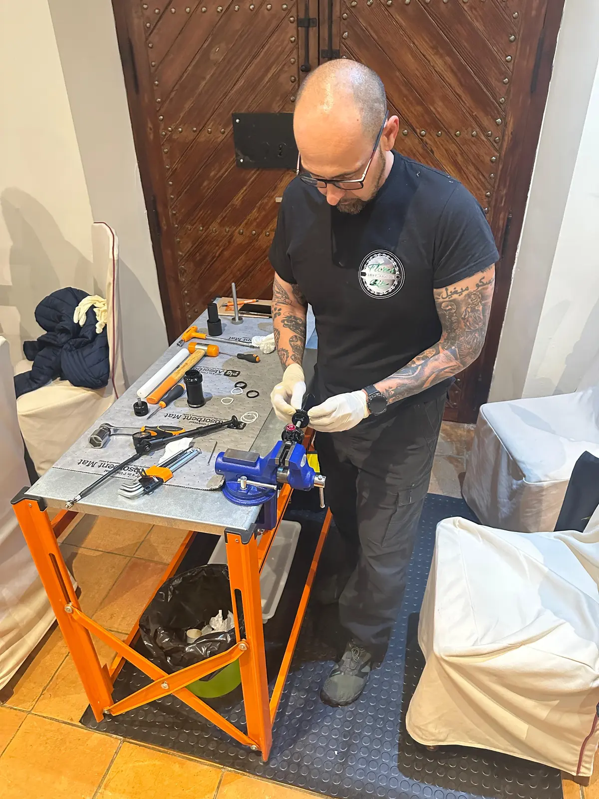 Reparación de bicicletas